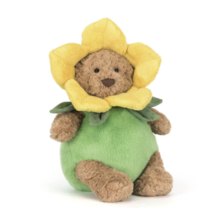 Peluche Bartholomew Bear Daffofil Outfit / Jonquille - Jellycat