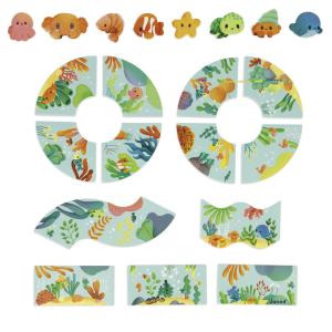 Parcours de bain - 13 pièces - Janod