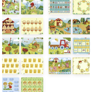 Busy Book en carton - La ferme - Janod