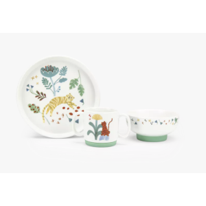 Set repas céramique - La forêt Mawa - Moulin Roty