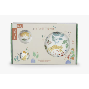 Set repas céramique - La forêt Mawa - Moulin Roty