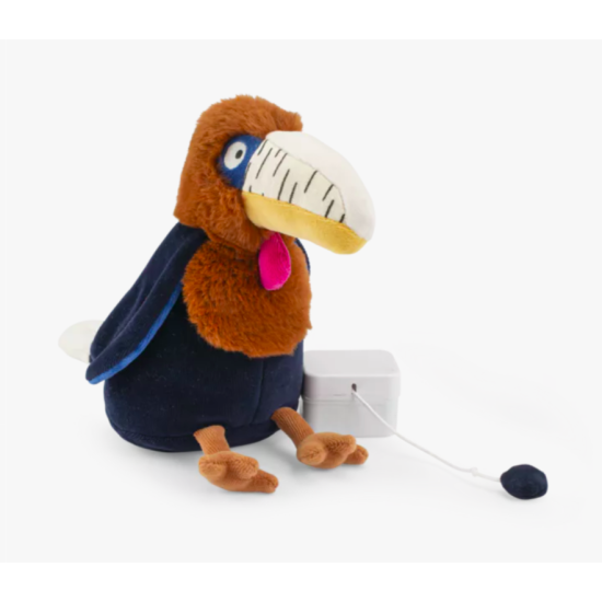 Peluche musicale Calao Litchi - La forêt Mawa - Moulin Roty