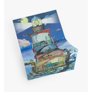 Decalcomanies Le phare - Jardin du moulin - Moulin Roty