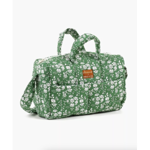 Sac à langer poupée Liberty Capel Vert - Emile et Ida - Minikane