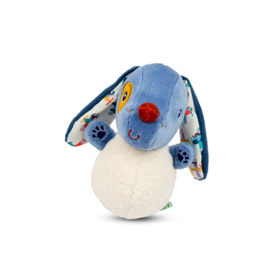 Peluche sonore culbuto Jules le chien - Lilliputiens