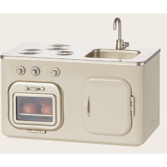 Cuisinière miniature blanche - Lapin - Maileg