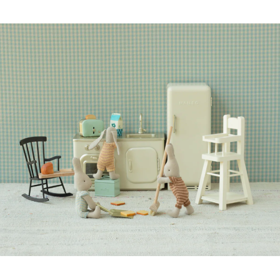 Cuisinière miniature blanche - Lapin - Maileg