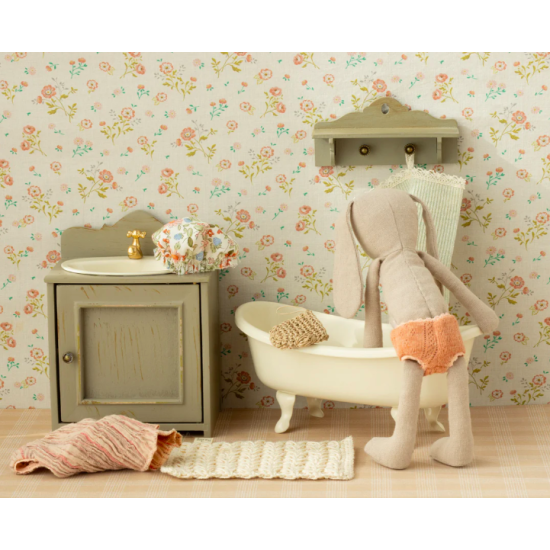 Baignoire miniature taille lapin - Maileg