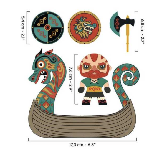 Drak & Drakkar - Arty Toys - Djeco