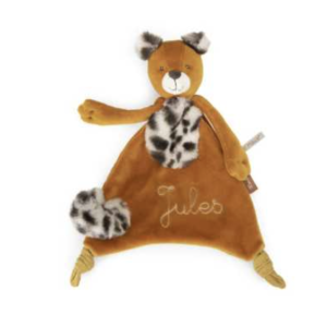 Doudou plat léopard Taïgo - La forêt Mawa - Moulin Roty