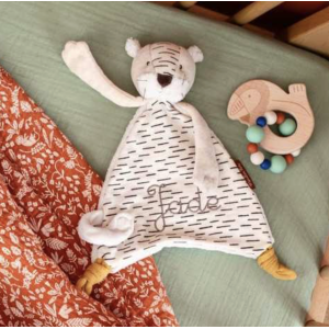 Doudou plat tigre Baboo - La forêt Mawa - Moulin Roty