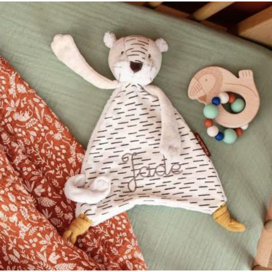 Doudou plat tigre Baboo - La forêt Mawa - Moulin Roty