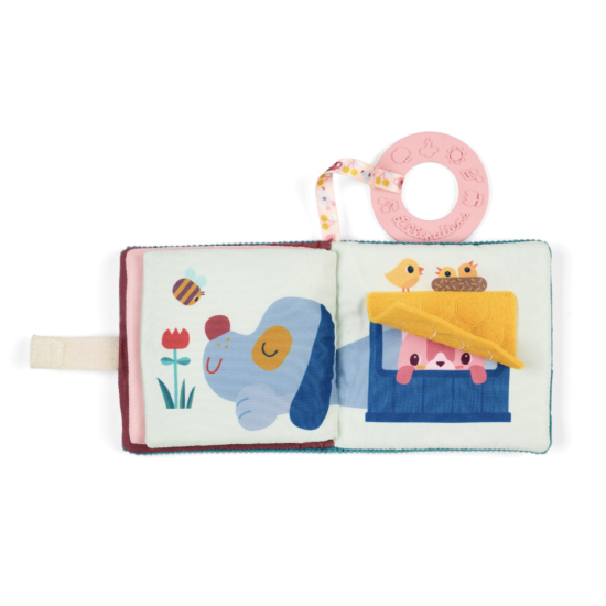 Imagier en tissu - Jeanne le chat - Lilliputiens