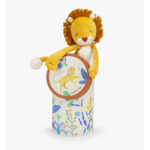 Poupée lion Mamba dans sa boîte - La forêt Mawa - Moulin Roty