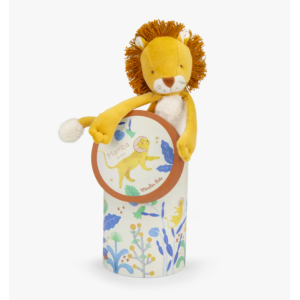 Poupée lion Mamba dans sa boîte - La forêt Mawa - Moulin Roty
