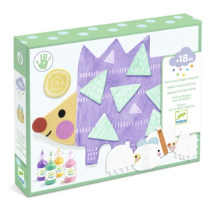 Peinture à doigt magique - Petites formes - Djeco