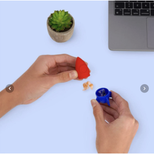 Taille-crayon avec gomme - Espace - Legami
