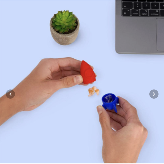 Taille-crayon avec gomme - Espace - Legami