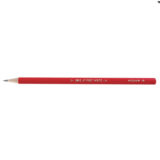 Crayon en forme de coeur "Love at first write" - Legami