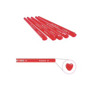 Crayon en forme de coeur "Love at first write" - Legami