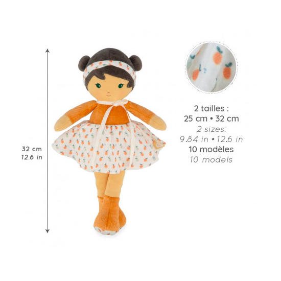 Poupée en tissu Éloïse 32 cm - Kaloo