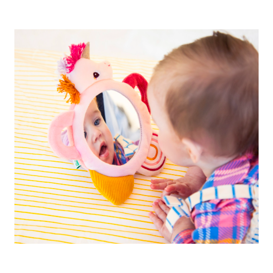 Miroir d'éveil Léna la licorne - Lilliputiens
