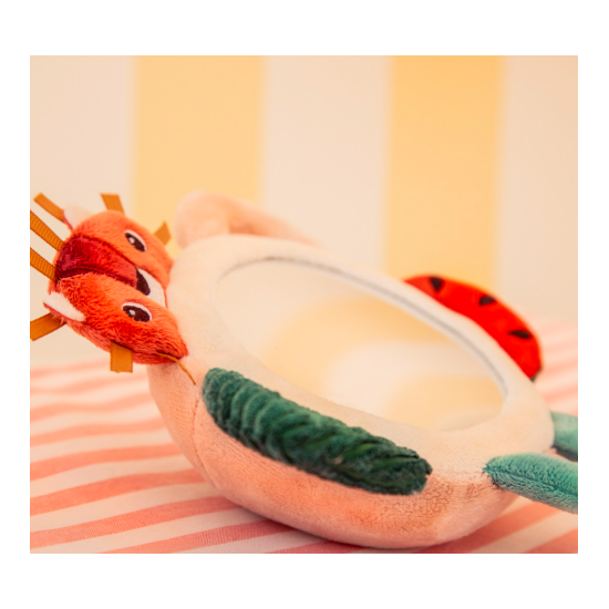Miroir d'éveil en tissu Jack le lion - Lilliputiens