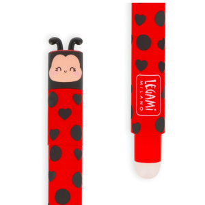 Stylo à encre gel effaçable - Coccinelle - Legami
