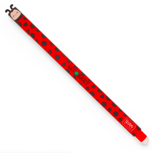 Stylo à encre gel effaçable - Coccinelle - Legami