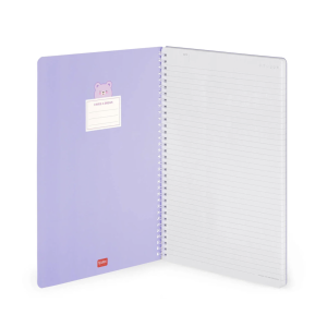 Cahier ligne spirale A4 - Teddy Bear - Legami