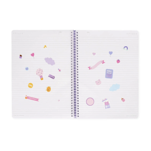 Cahier ligne spirale A4 - Teddy Bear - Legami