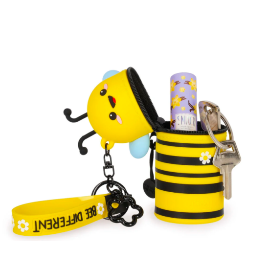 Porte-clés Porte-monnaie - Abeille - Mini Kawaii - Legami