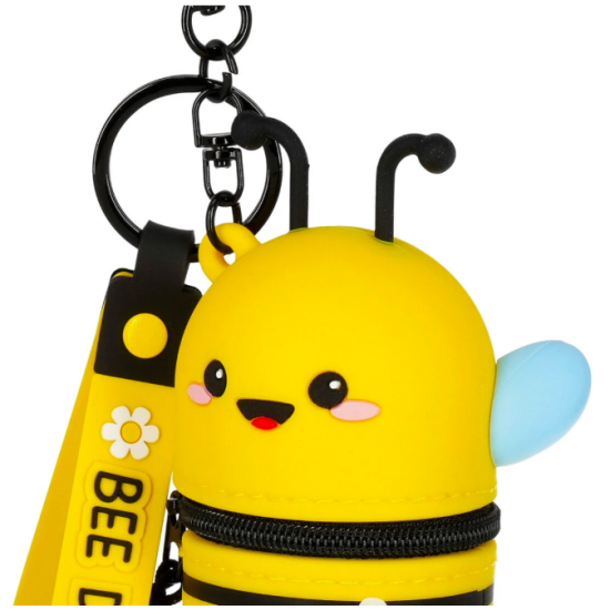Porte-clés Porte-monnaie - Abeille - Mini Kawaii - Legami