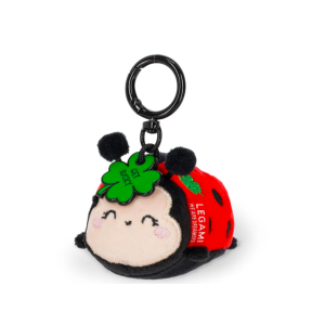 Porte-clés en peluche Tiny super soft - Coccinelle - Legami
