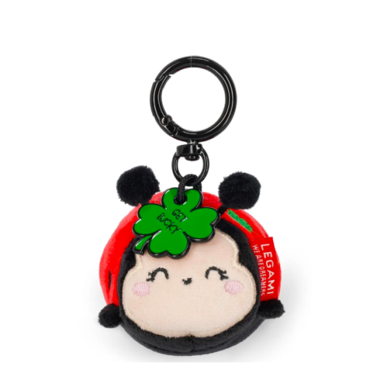 Porte-clés en peluche Tiny super soft - Coccinelle - Legami