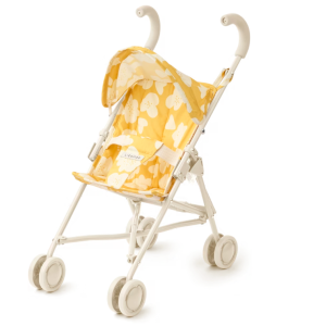 Poussette pour poupées Elsie - Flower Lemon Yellow - Liewood