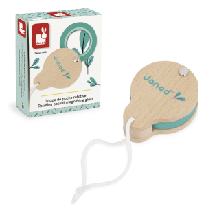 Loupe de poche rotative - Happy Garden - Janod