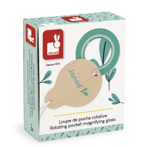 Loupe de poche rotative - Happy Garden - Janod