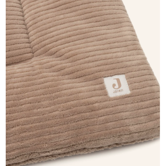 Tapis d'éveil / Tapis de parc - Cloudy Rib - Milky Coffee - Jollein