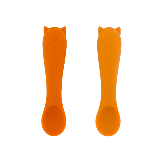 Premières cuillères pour bébé x2 - Mr Fox - Trixie