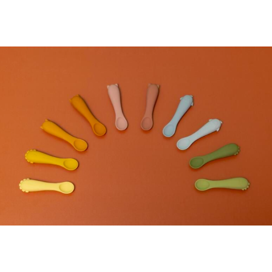 Premières cuillères pour bébé x2 - Mr Dino - Trixie
