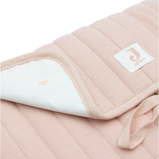 Tapis à langer nomade gaze de coton - Wild Rose - Jollein