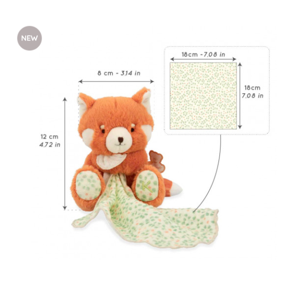 Doudou lange Panda roux - Kaloo