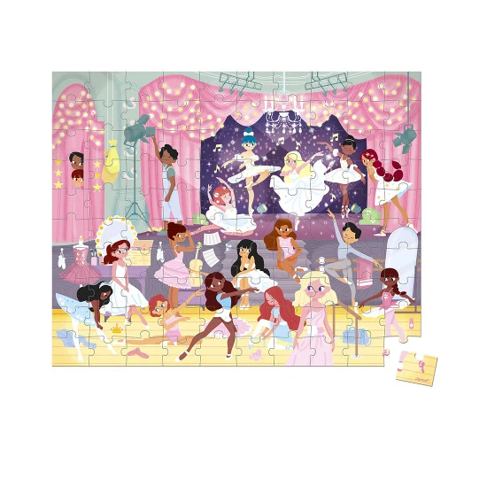 Puzzle les danseuses 100 pièces - Janod
