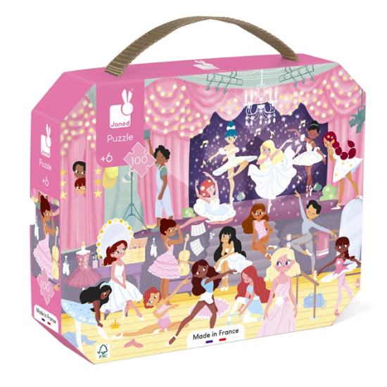 Puzzle les danseuses 100 pièces - Janod