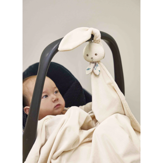 Couverture doudou Lapin crème - Kaloo