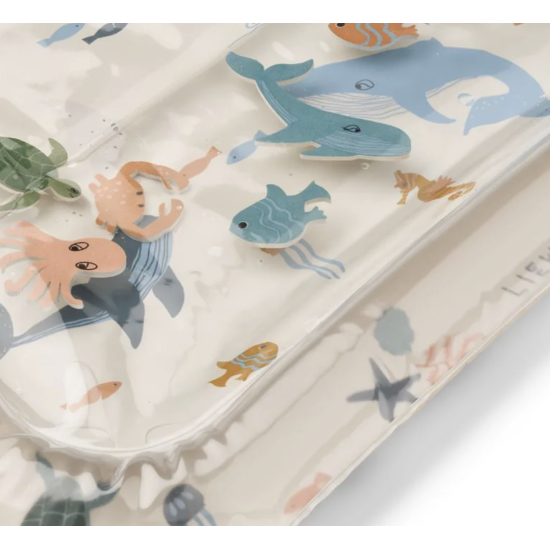 Tapis d'activités gonflable Elin - Sea creature / Sandy - Liewood
