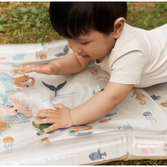 Tapis d'activités gonflable Elin - Sea creature / Sandy - Liewood