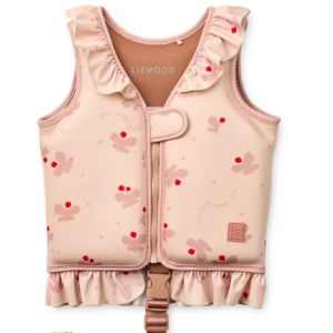 Gilet de flottaison avec volants Dove 15/19 kgs - Butterfly / Apple Blossom - Liewood