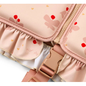 Gilet de flottaison avec volants Dove 15/19 kgs - Butterfly / Apple Blossom - Liewood